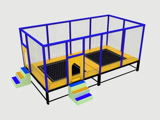 Playground With Trampoline