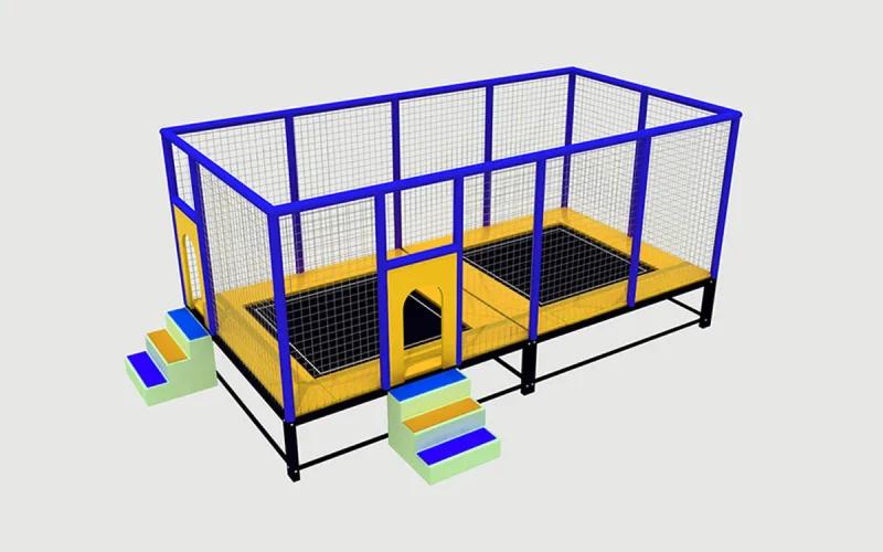 Playground With Trampoline