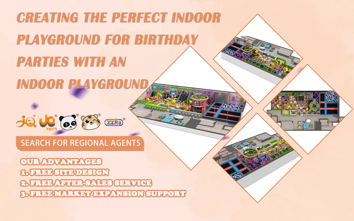 Der perfekte Indoor-Spielplatz für Geburtstagsfeiern mit einem Indoor-Spielplatz und einem Café