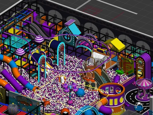 Indoor Slide Playground