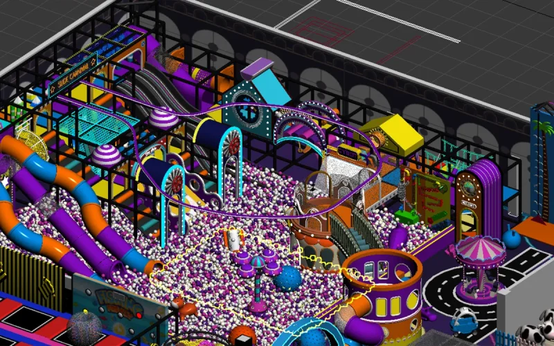 Indoor Slide Playground