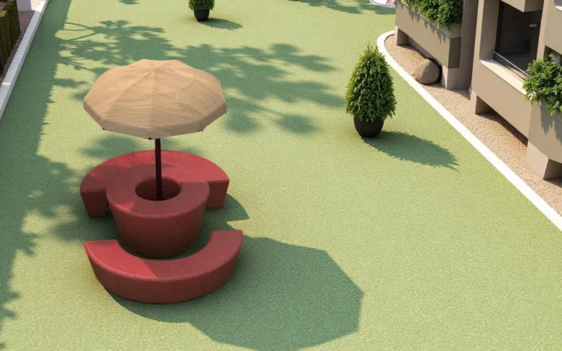 Patio Set With Umbrella Table And Chairs
