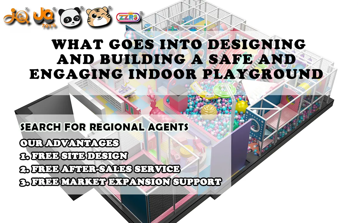 Was ist bei der Planung und dem Bau eines sicheren und ansprechenden Indoor-Spielplatzes zu beachten?