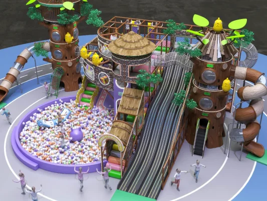 Indoor Commercial Playground Equipment
