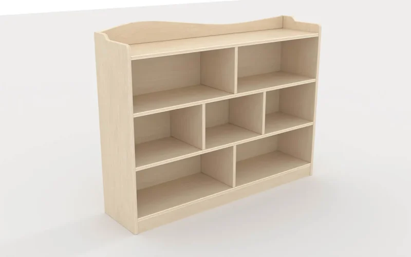 Wood Storage Cubbies