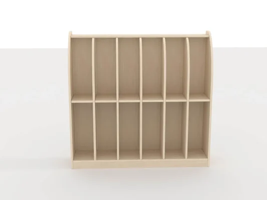Estantería de madera