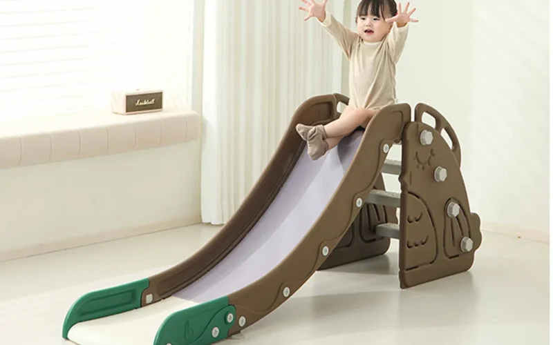 Indoor Plastic Slide Playset