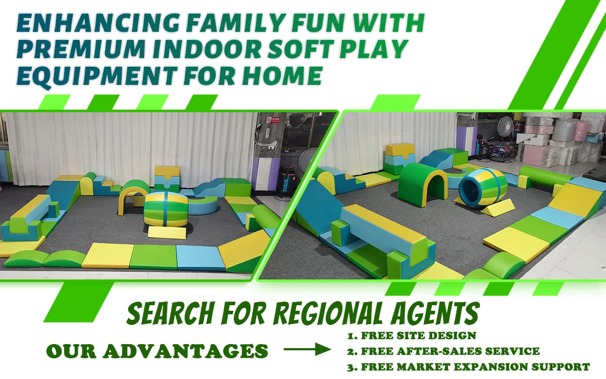 Mehr Familienspaß mit hochwertigen Indoor-Softplaygeräten für zu Hause