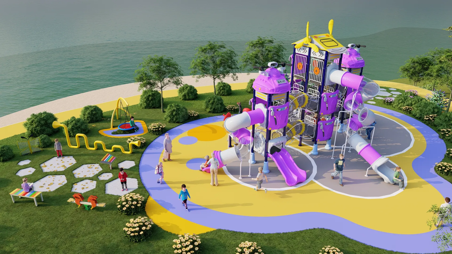build outdoor playground