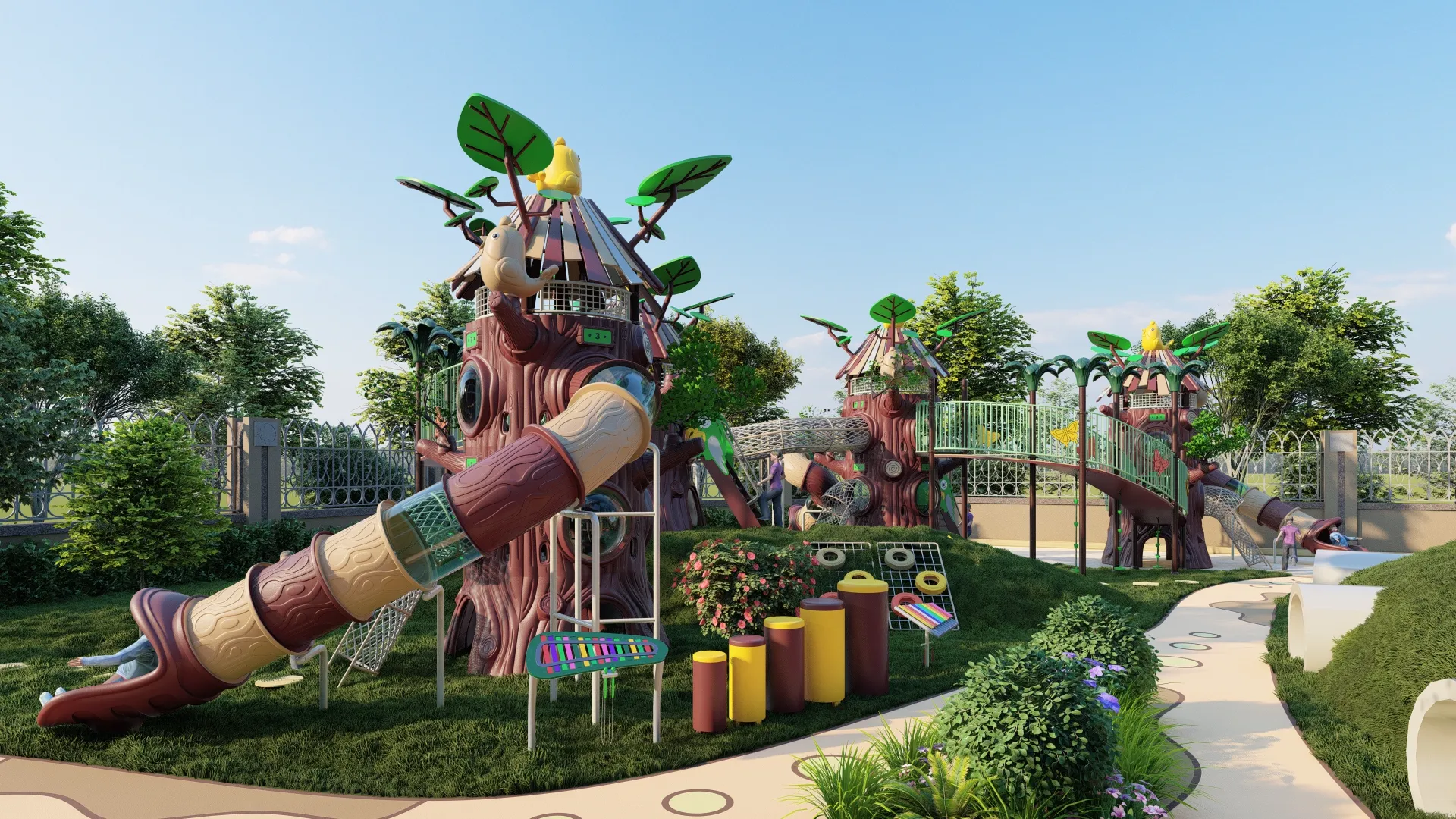 kids outdoor playground equipment