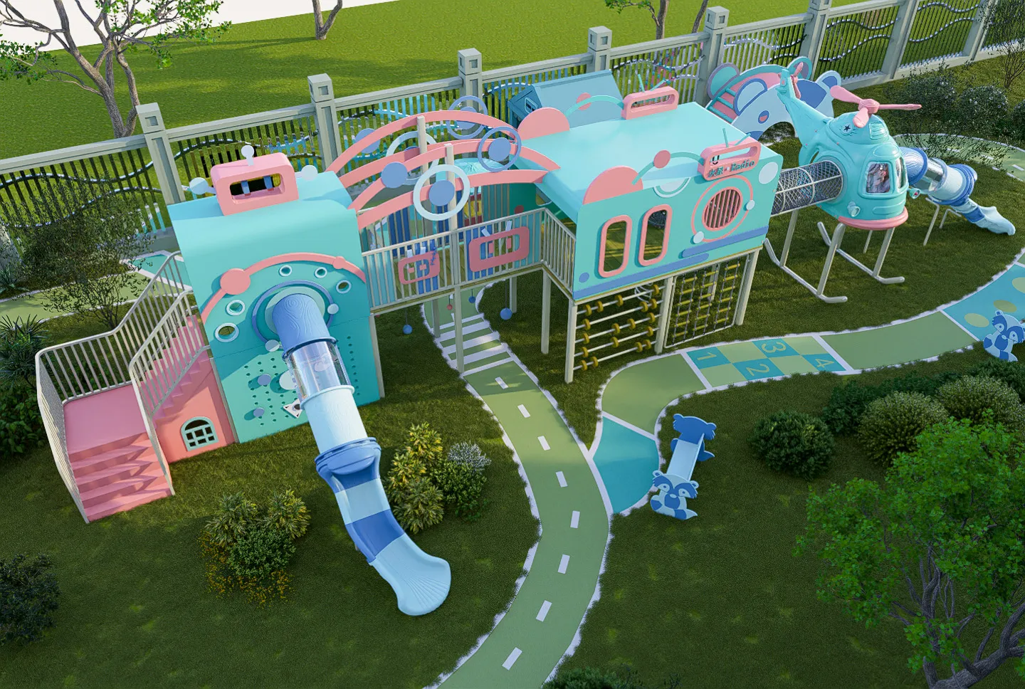 build outdoor playground