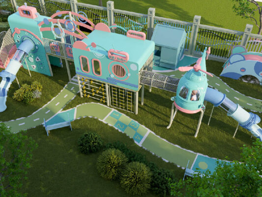 Commercial Outdoor Playgrounds