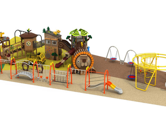 Équipement d'aire de jeux sur mesure