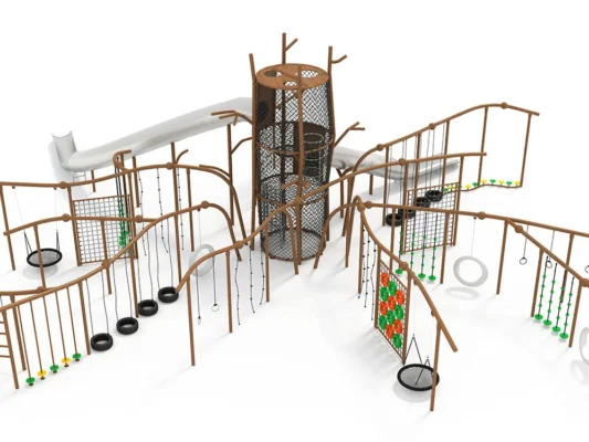 Conception d'une aire de jeux sur mesure