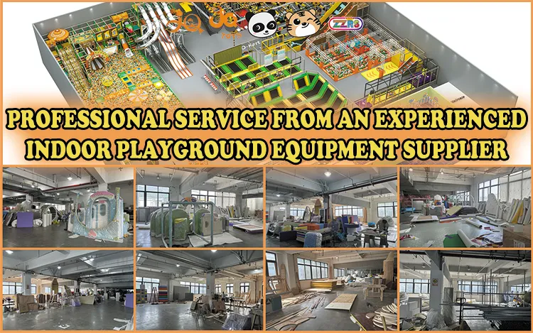 Professioneller Service von einem erfahrenen Anbieter von Indoor-Spielplatzgeräten