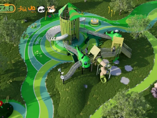 Terrain de jeu personnalisé