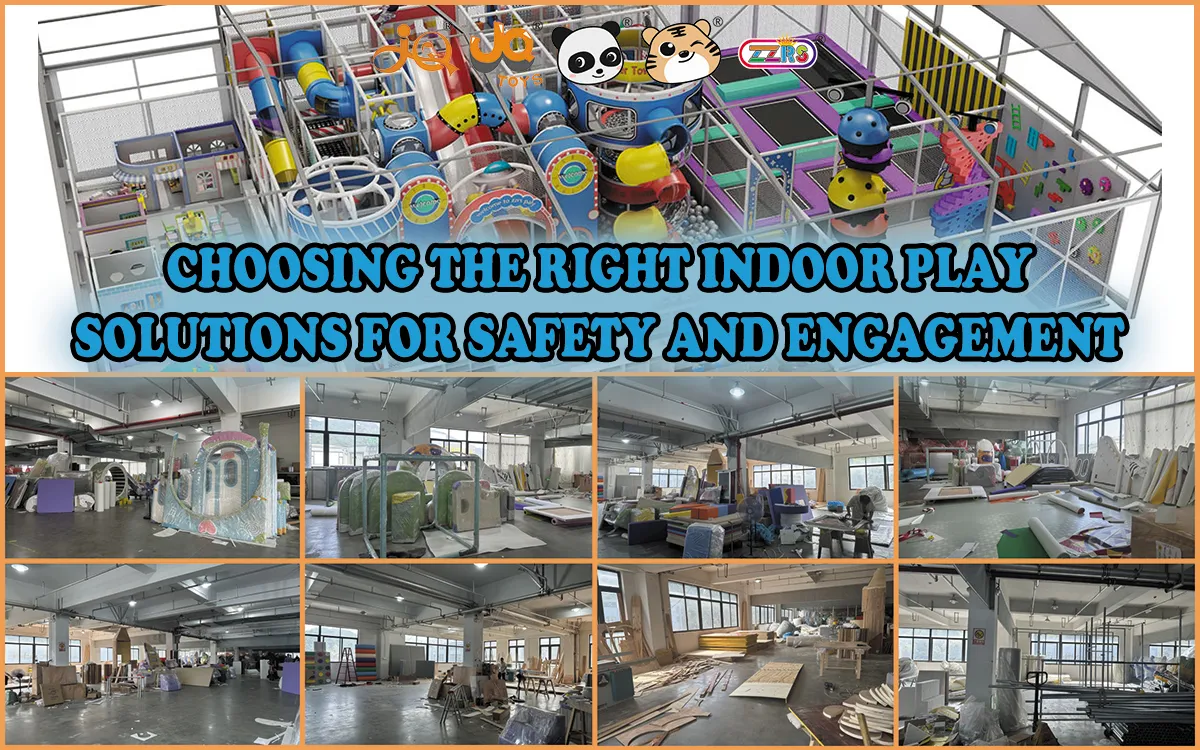 Die Wahl der richtigen Indoor-Spiellösungen für Sicherheit und Engagement