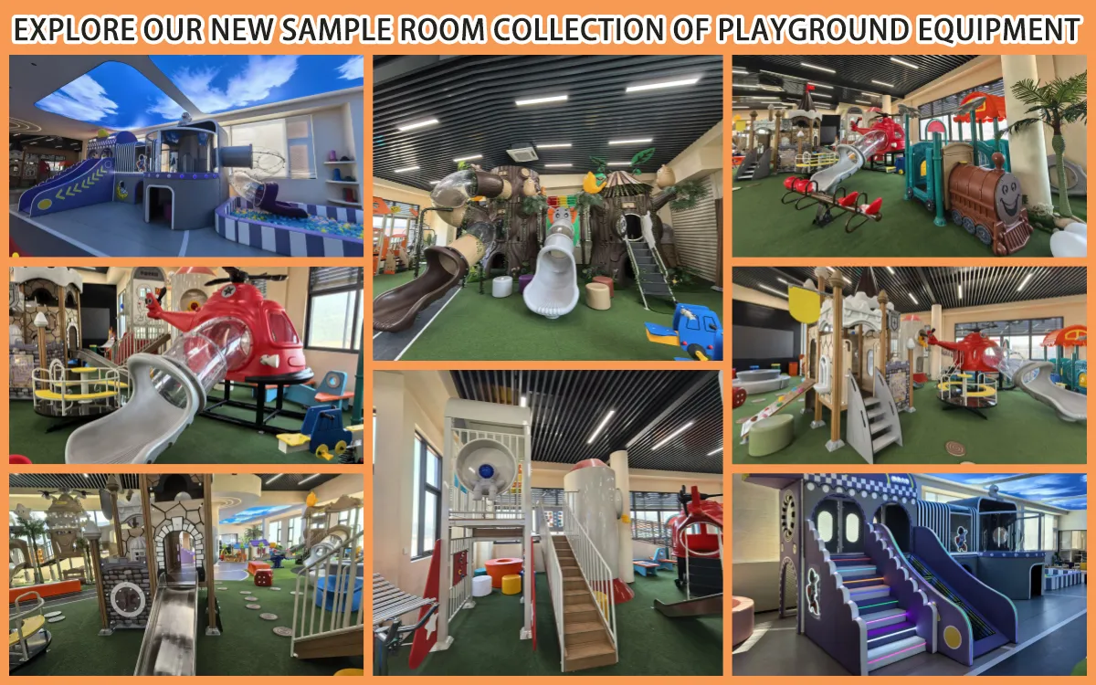 Explore nuestro nuevo muestrario de parques infantiles