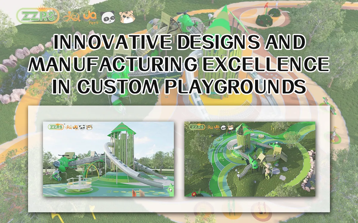 Diseños innovadores y excelencia en la fabricación de parques infantiles a medida