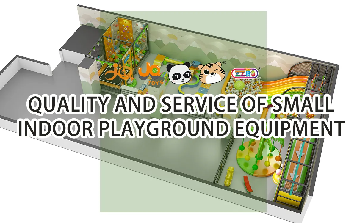 Calidad y servicio de los pequeños parques infantiles de interior