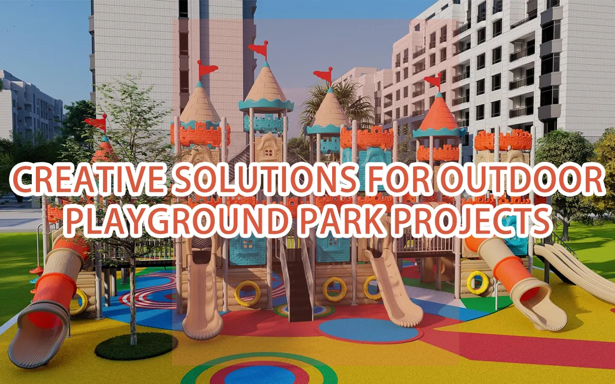 Soluciones creativas para proyectos de parques infantiles al aire libre