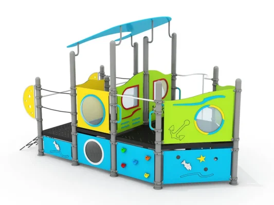 PE Board Outdoor Playground Sets