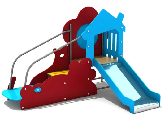 Pe Board outdoor playground slide