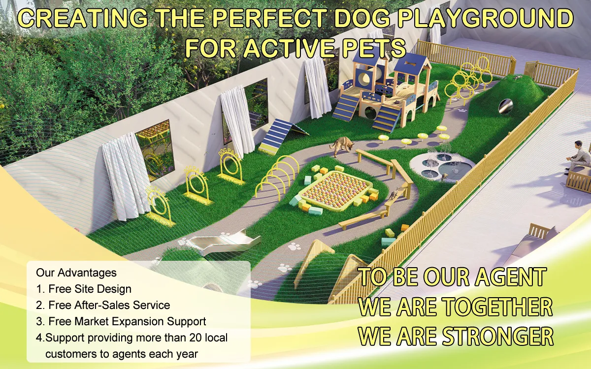 Den perfekten Hundespielplatz für aktive Haustiere schaffen