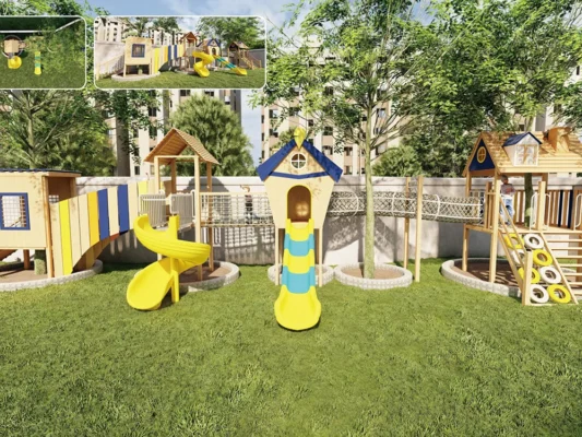 Fornecedor de parques infantis em madeira