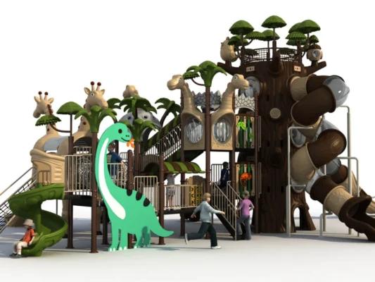 Plastic Backyard Playground Sets