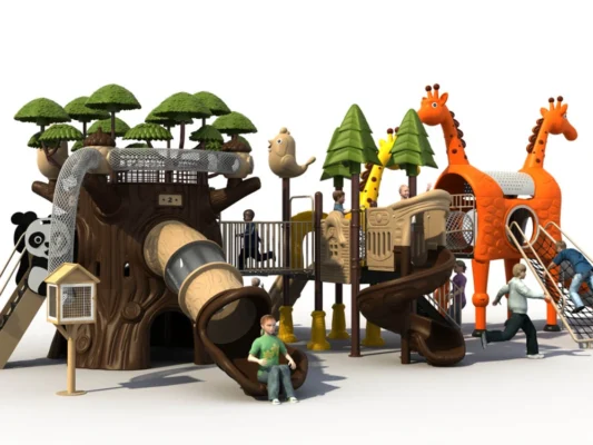 Plastic Slides For Playground