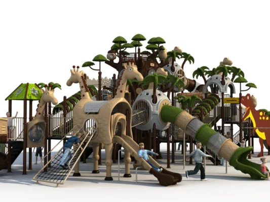 Plastic Slide Playground