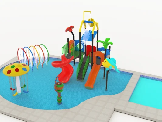 Toboggans du parc aquatique