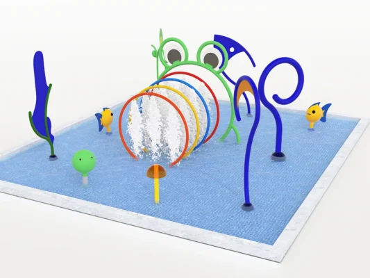Piscine Toboggan aquatique