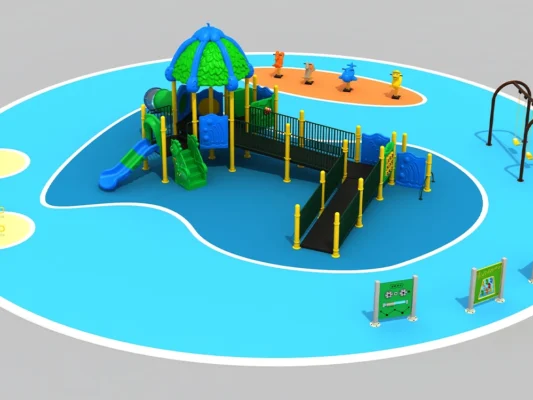 Commercial Inclusive Playground Equipment