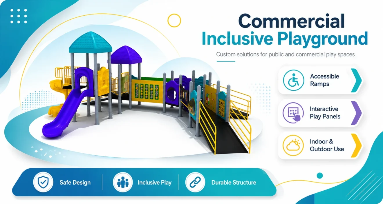 Commercial Inclusive Playground