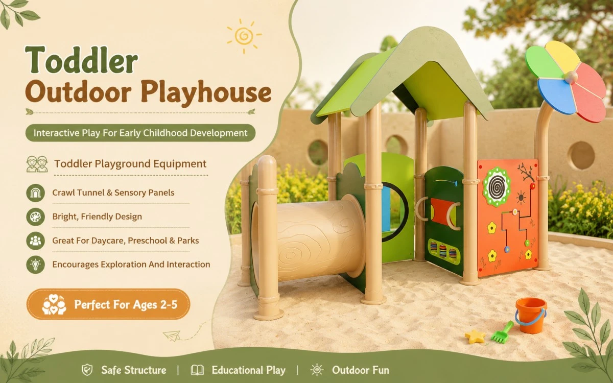 Terrain de jeu extérieur dans un parc forestier pour des projets de jeu inspirés par la nature 12 parc forestier aire de jeux extérieure