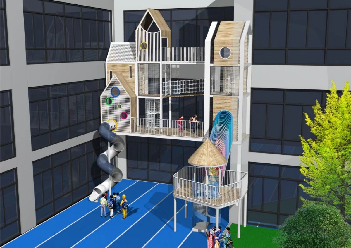 Equipamiento para parques infantiles al aire libre: Soluciones a medida para espacios de juego públicos más seguros y atractivos 11 juegos de exterior para parques