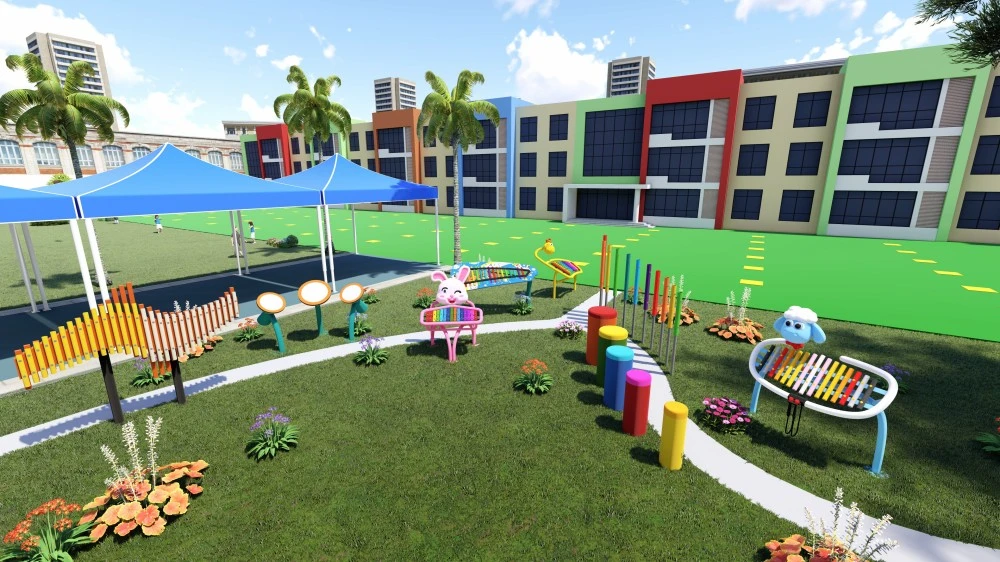 Interactive Outdoor Playground Ideas For Schools, Parks And Communities 3 interactive outdoor playground