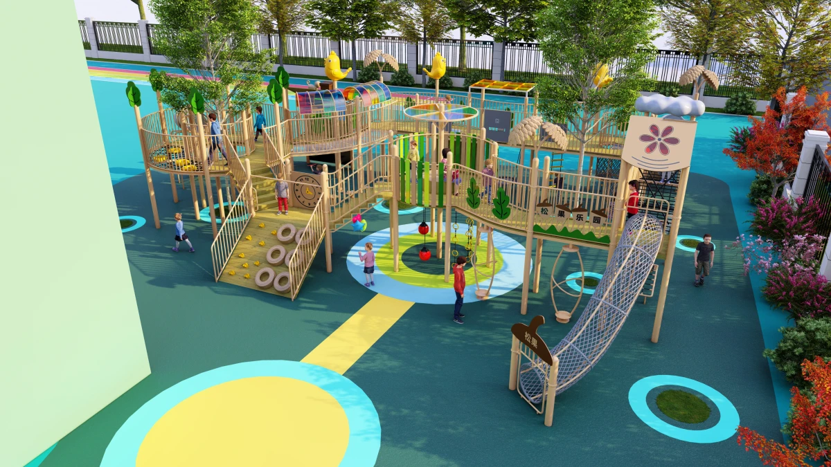 Parques infantiles al aire libre: soluciones de juego seguras y personalizadas 12 Parque infantil al aire libre
