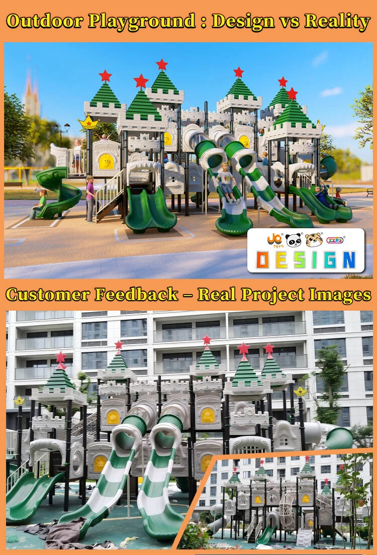 Soluções de parques infantis ao ar livre para revendedores e compradores de projectos 6 Parque infantil exterior