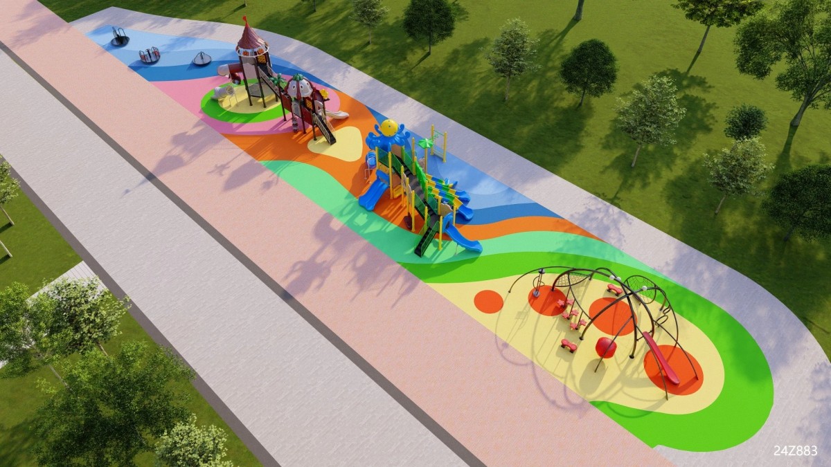 Equipamiento de zonas de juego al aire libre para parques: Soluciones personalizadas para espacios de juego públicos más seguros y atractivos 3 juegos de exterior para parques