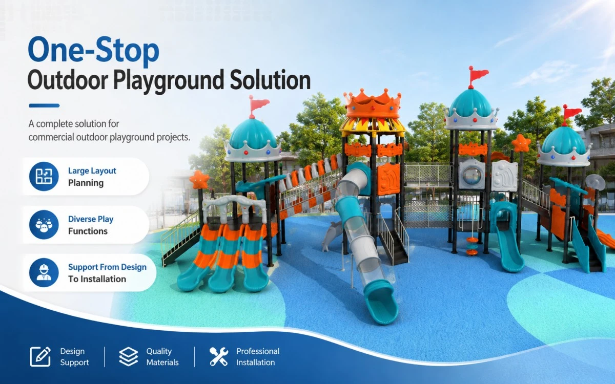 outdoor playground equipment supplier