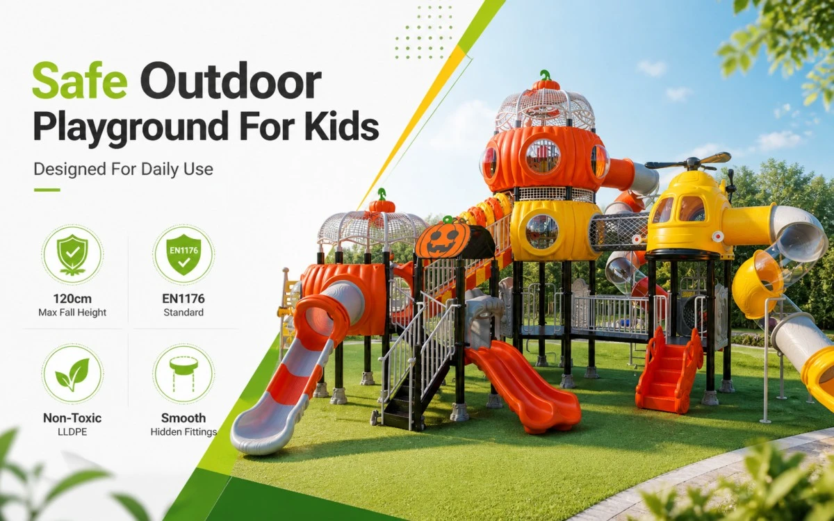 Parques infantiles al aire libre: soluciones de juego seguras y personalizadas 2 Parque infantil al aire libre