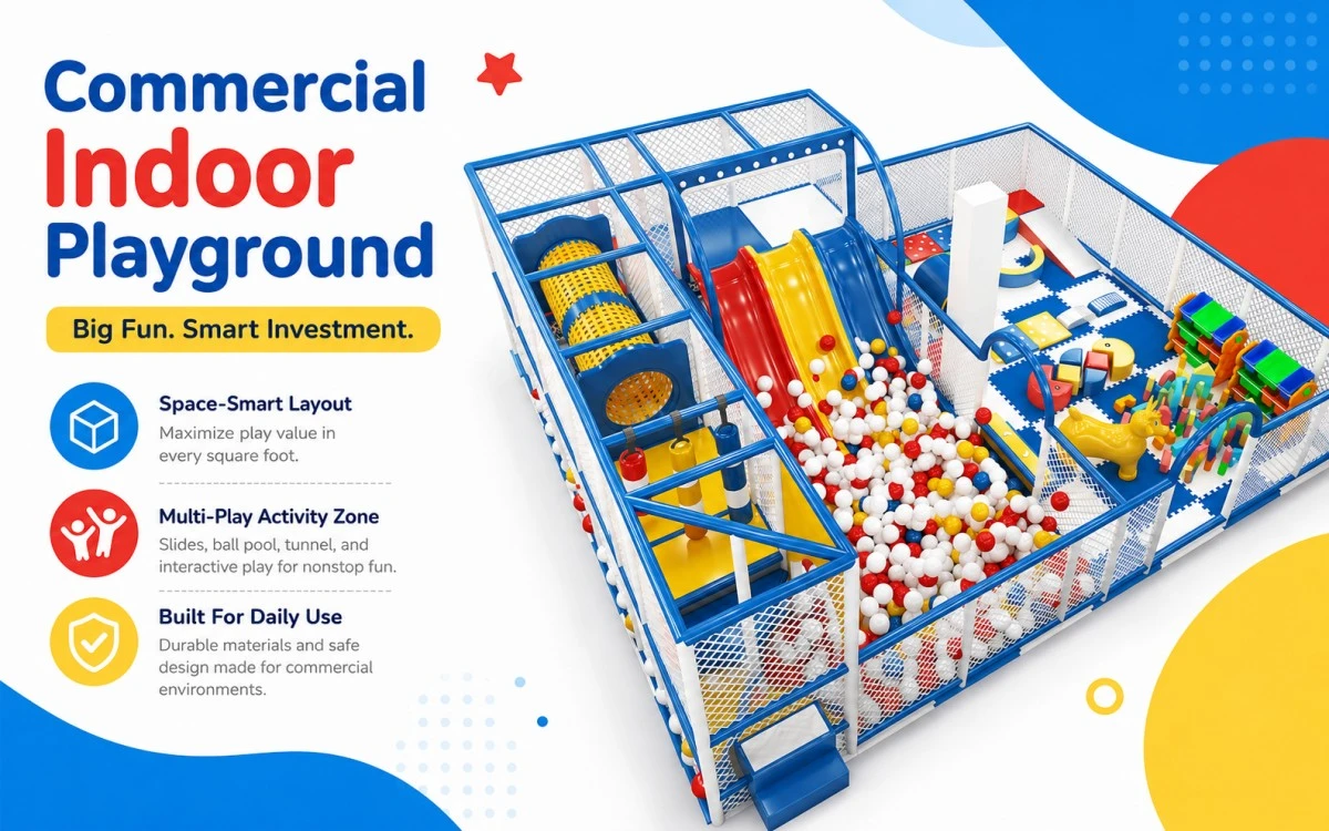 melhor fabricante de parques infantis de interior