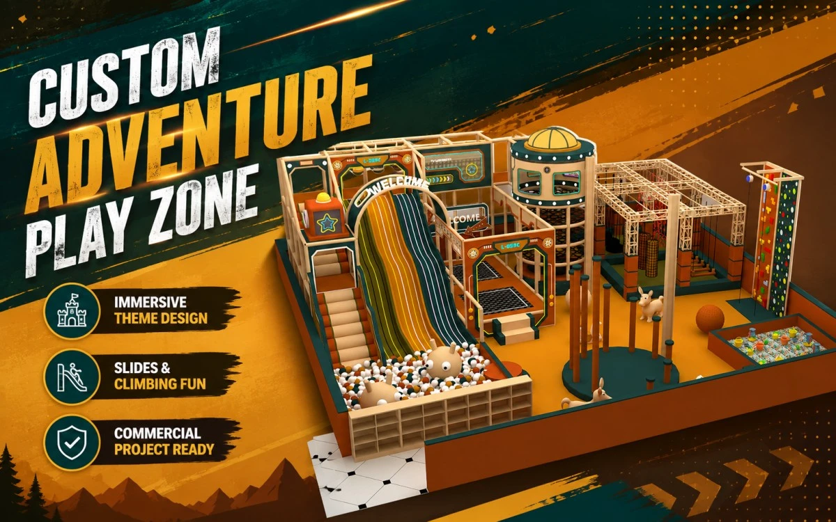 melhor fabricante de parques infantis de interior