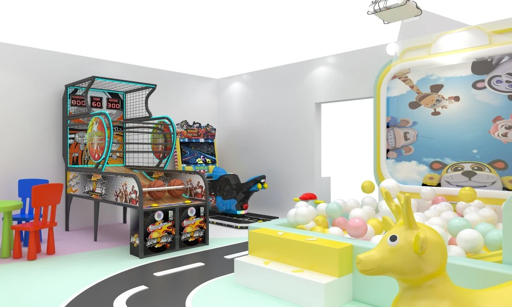 Soluções de parques infantis interiores para centros de jogos seguros e rentáveis 10 parque infantil coberto