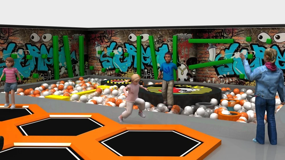 Parques infantis interiores para espaços de jogo seguros, criativos e comerciais 12 Parques infantis cobertos