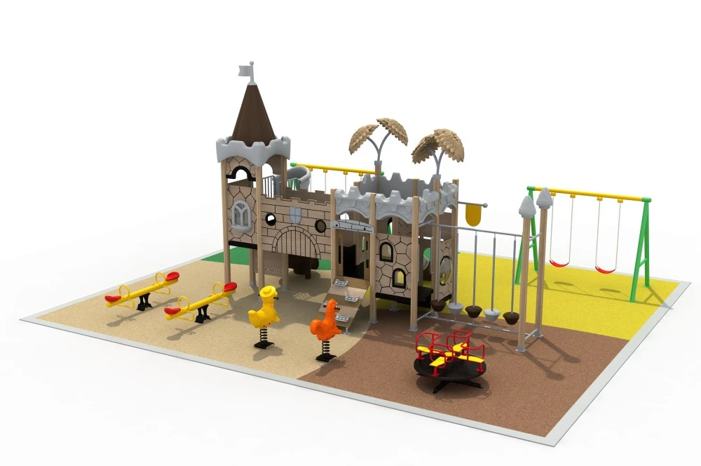 Pavimento de caucho para zonas de juego al aire libre 8 Suelos de caucho para parques infantiles al aire libre