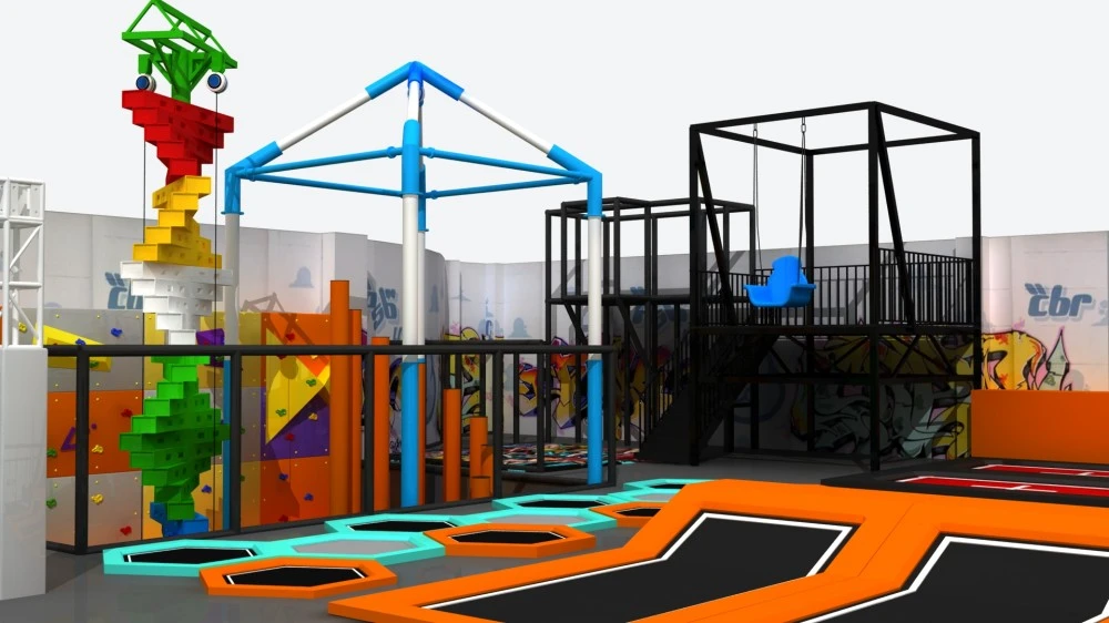 Trampoline Park Indoor Playground: Guía del comprador para proyectos rentables 4 parque de camas elásticas parque infantil cubierto